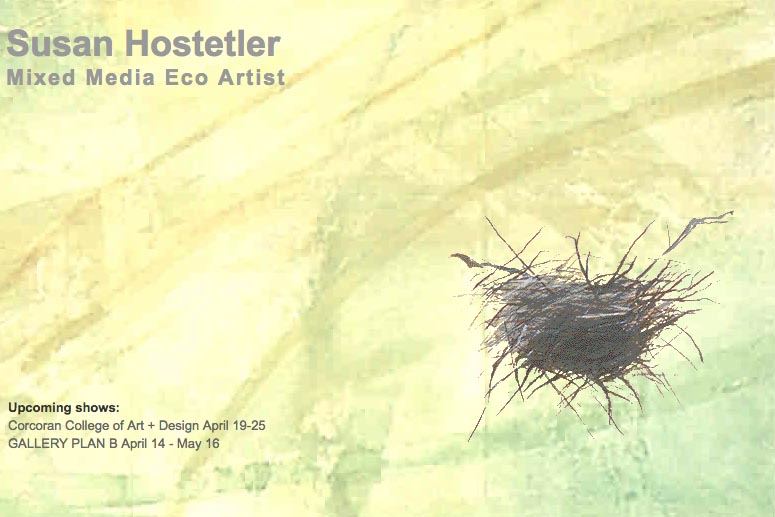 web design for a mixed media artist